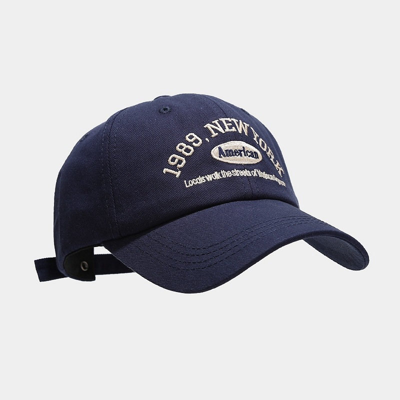 Dad Hat Cotton - 1989 New York Embroidered Baseball Cap