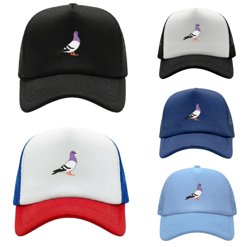 Golf Cap Dad - Rock Dove Printed Adjustable Baseball Cap
