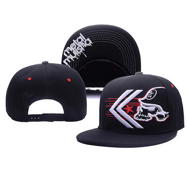 Unisex Skeleton Embroidery Bas - огляд і ціна Snapback Hat Flat