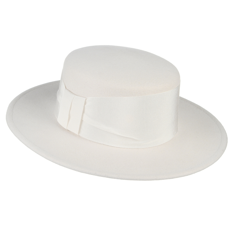 100% Wool White Autumn Winter  - огляд і ціна Fedora Hat Wool