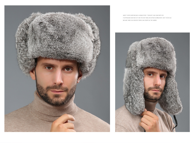 Warm Russian Ushanka Bomber Ha - огляд і ціна Trapper Hat Ear Flap