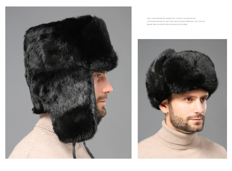 Warm Russian Ushanka Bomber Ha - огляд і ціна Trapper Hat Ear Flap