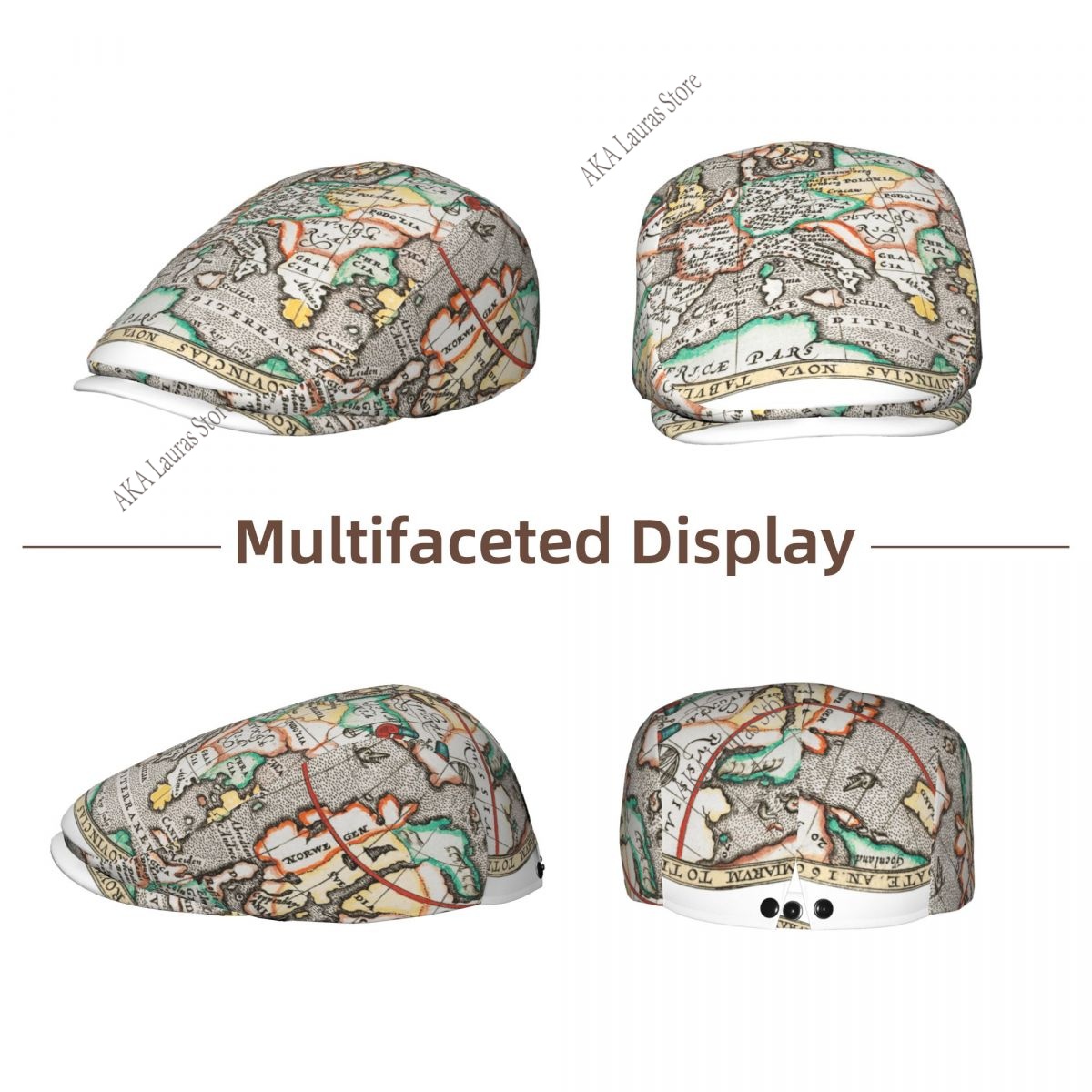 Newsboy Cap Peaky Octagonal Ha - огляд і ціна Newsboy Cap Ivy