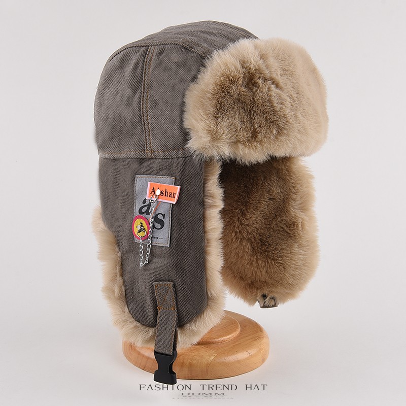 Men Women Winter Thick Trapper - огляд і ціна Trapper Hat Ear Flap