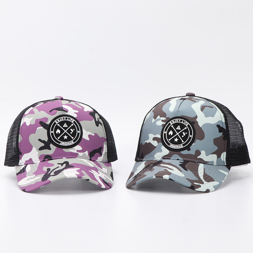 Casual Camo Patchwork Mesh Cap - огляд і ціна Trucker Cap Mesh