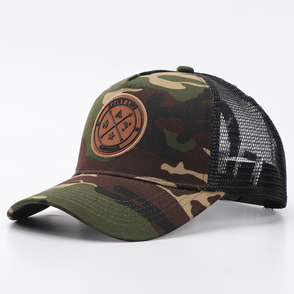 Casual Camo Patchwork Mesh Cap - огляд і ціна Trucker Cap Mesh