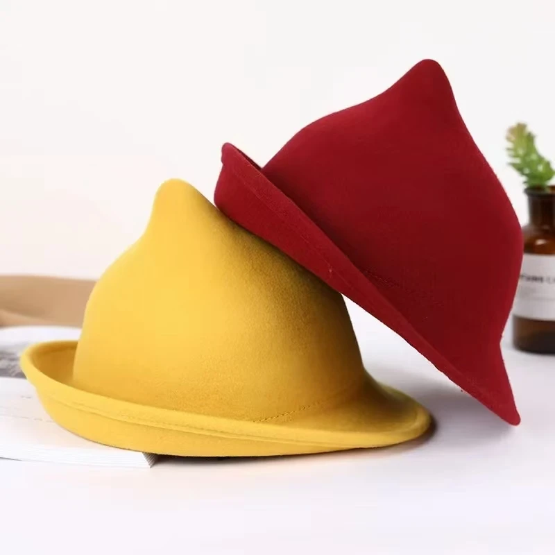 Fashionable Witch 100% Wool Po - огляд і ціна Fedora Hat Wool