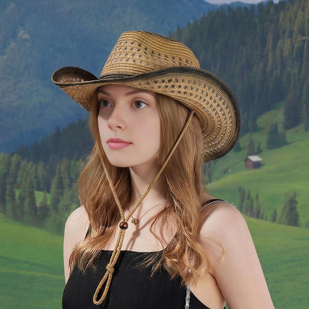 Straw Hat Men Women Spring Sum - огляд і ціна Cowboy Hat Straw