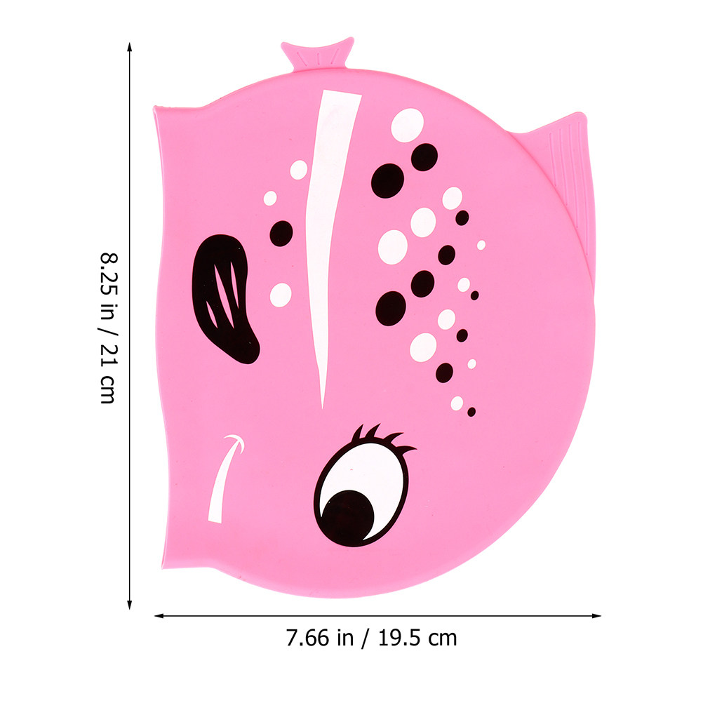 2Pcs Childrens Silicone Swimmi - огляд і ціна Swim Hat Silicone