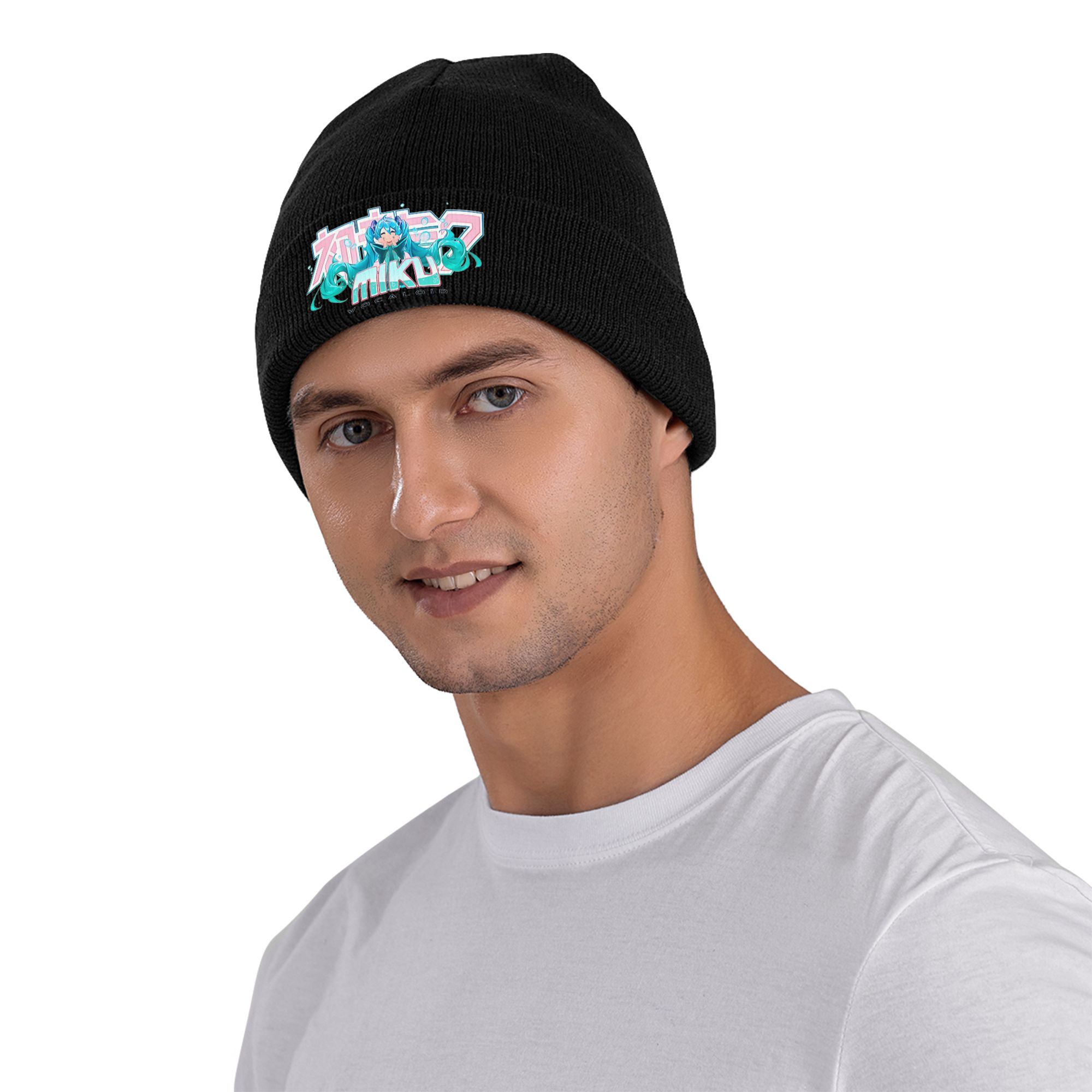 Hatsune Miku  Rib Knit Cuffed  - огляд і ціна Beanie Cuffed Knit