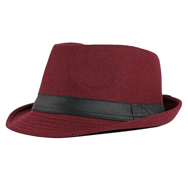 Hat for Men New Autumn Winter  - огляд і ціна Fedora Hat Wool