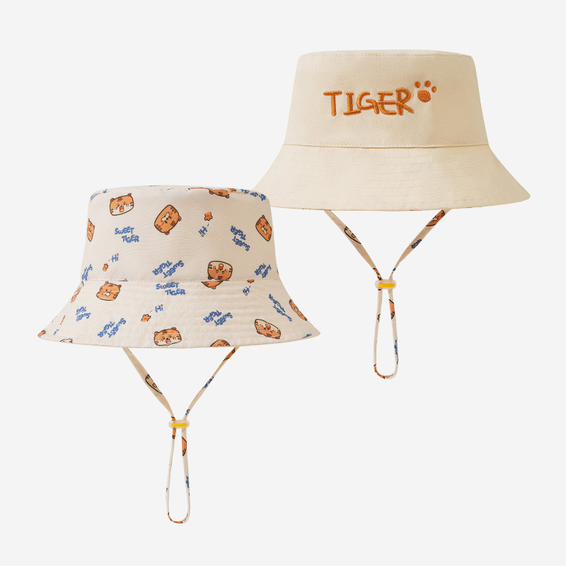 Letter Embroidered Baby Bucket - огляд і ціна Bucket Hat Cotton