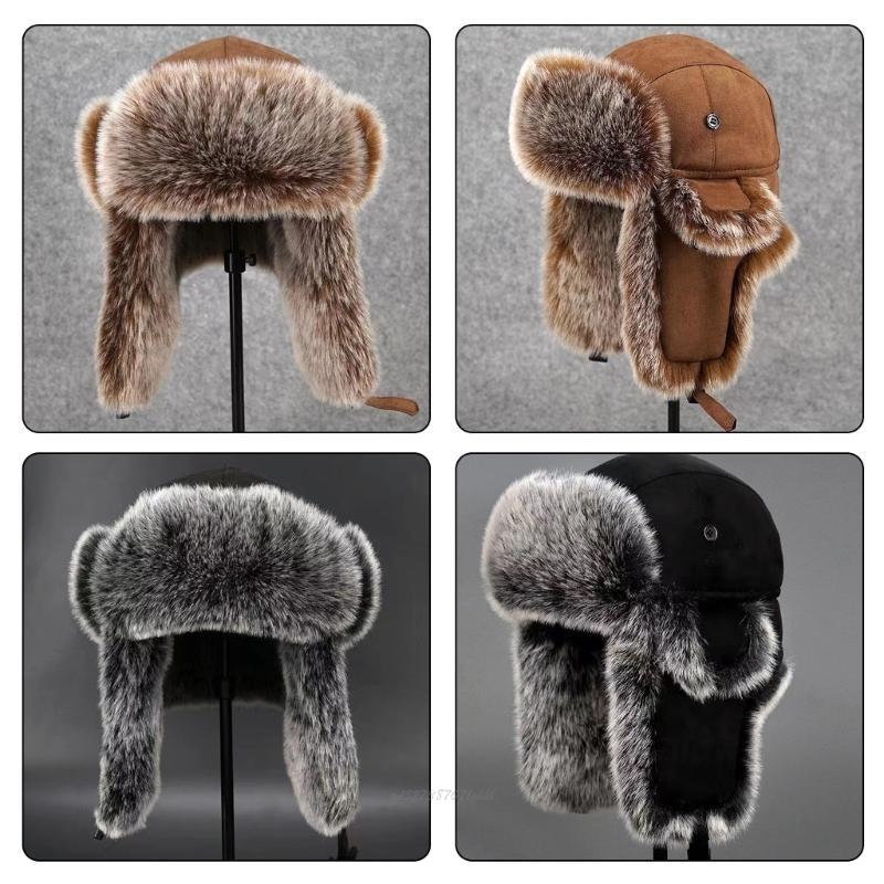 X5XA Adult Furry Lined Trapper - огляд і ціна Trapper Hat Ear Flap