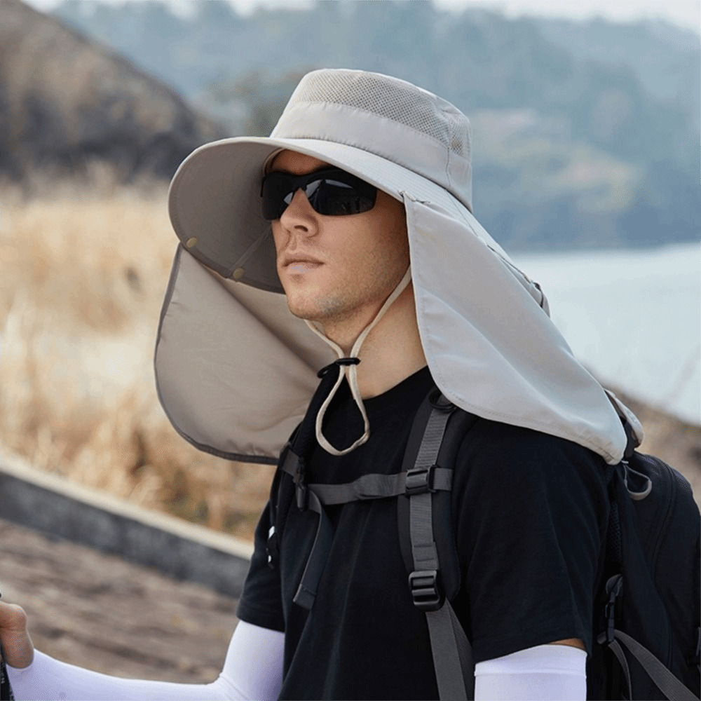 Fashion Cloth Men Sun Hat Big  - огляд і ціна Visor Sun Hat