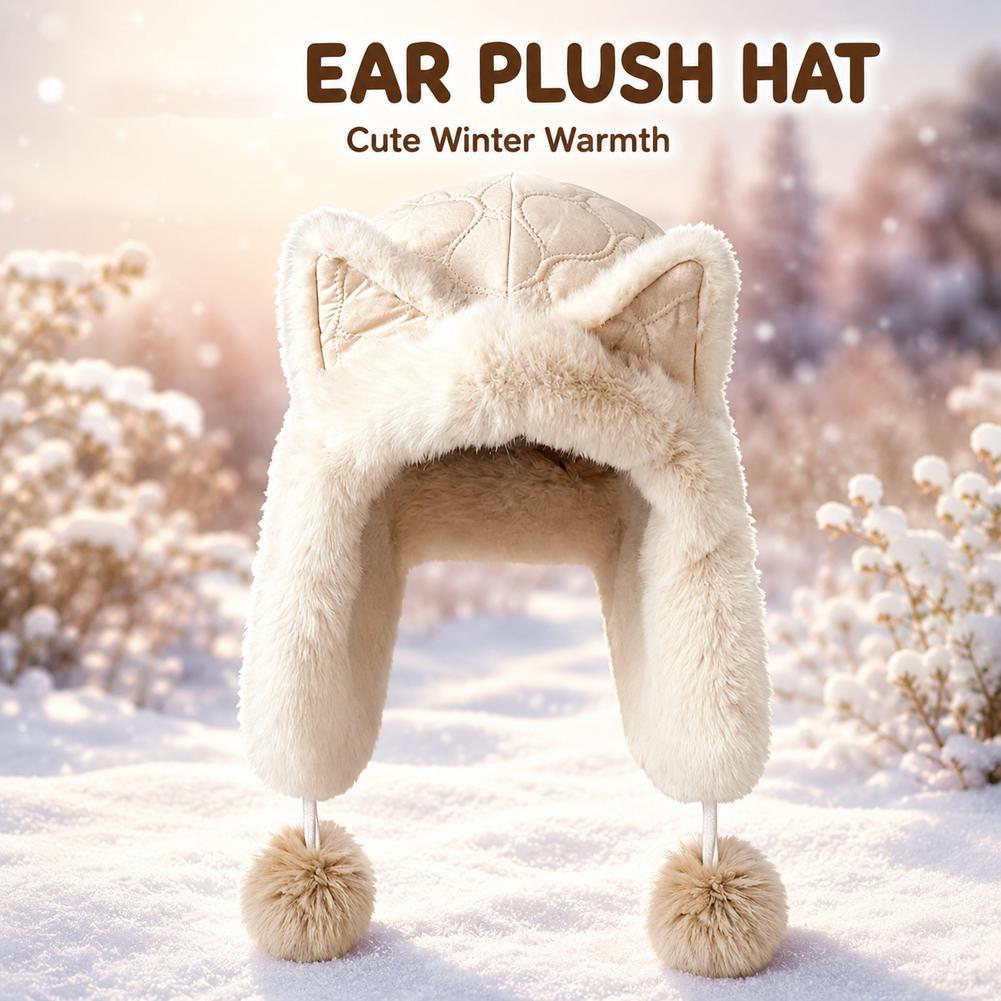 Plush Fox Ear Winter Trapper H - огляд і ціна Winter Trapper Hat