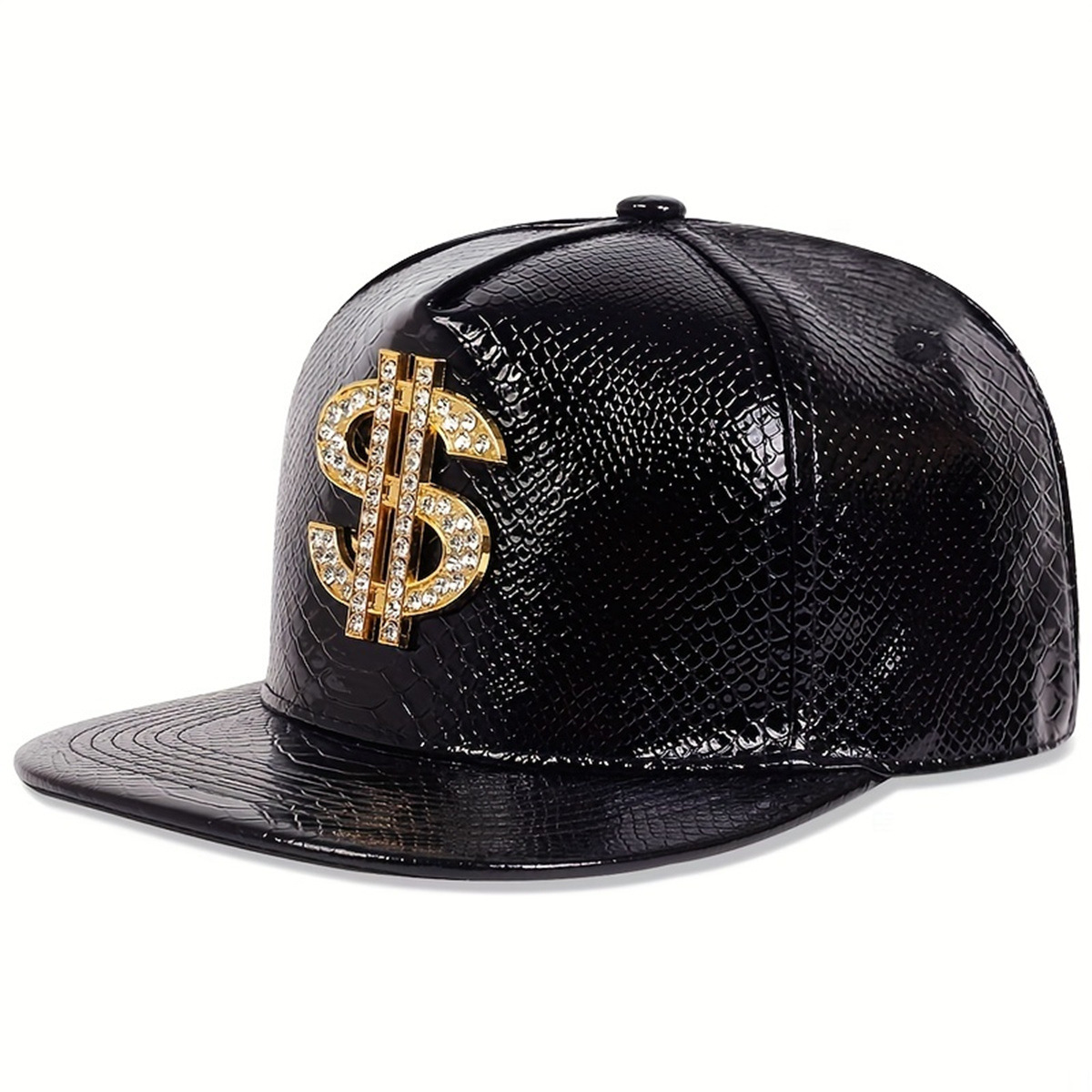 Leather Metallic Dollar Sign B - огляд і ціна Baseball Cap Structured