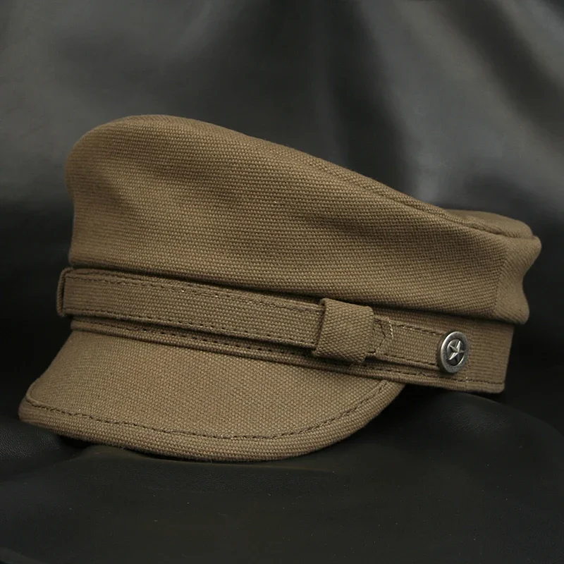 Women Navy Sailor Cap Fashion  - огляд і ціна Snapback Hat Flat