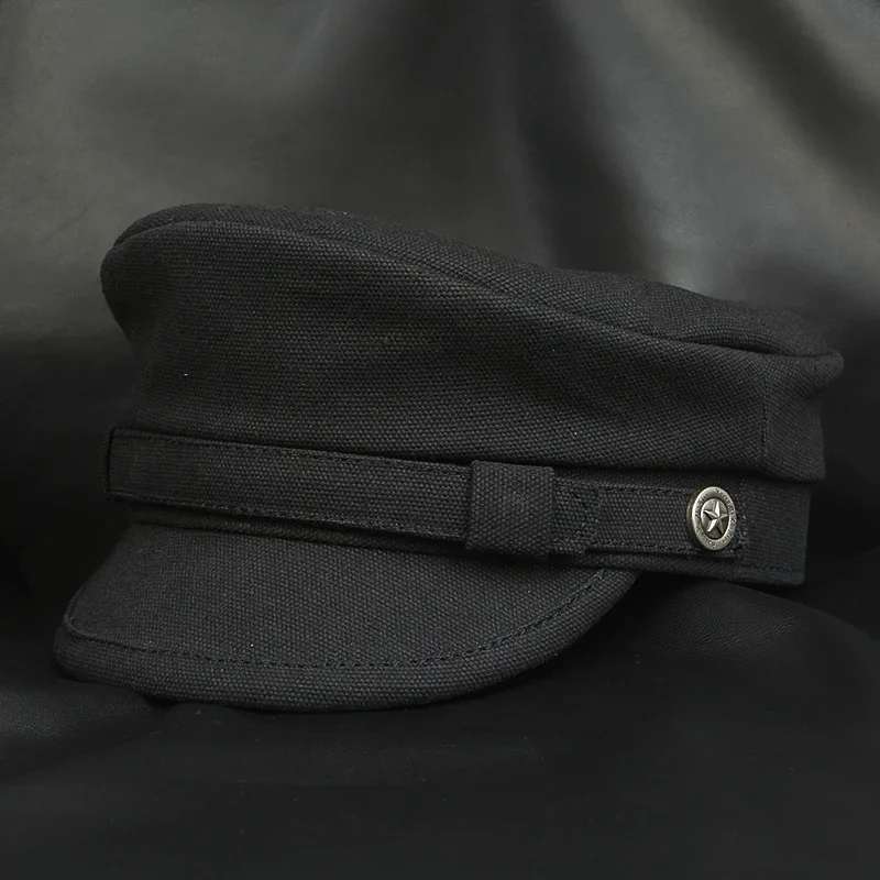 Women Navy Sailor Cap Fashion  - огляд і ціна Snapback Hat Flat