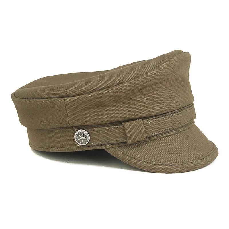 Women Navy Sailor Cap Fashion  - огляд і ціна Snapback Hat Flat