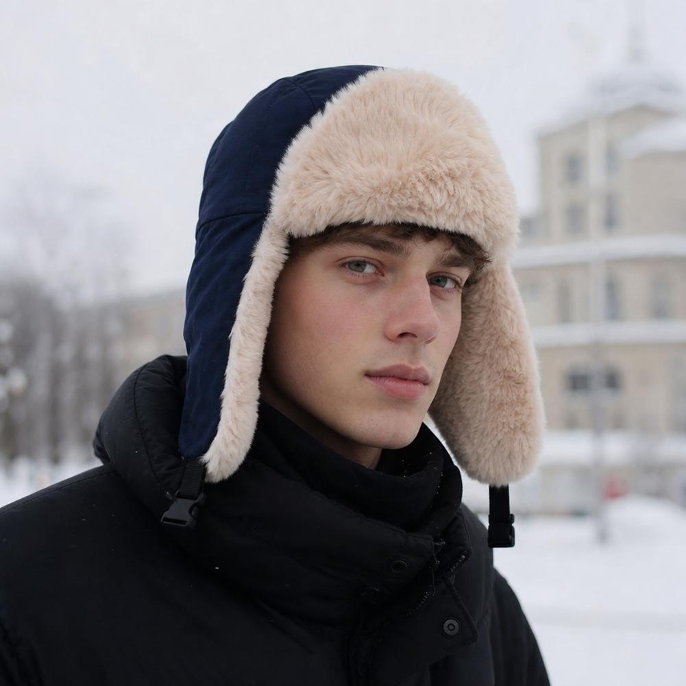 Winter Trapper Hat Thick Plush - огляд і ціна Winter Trapper Hat