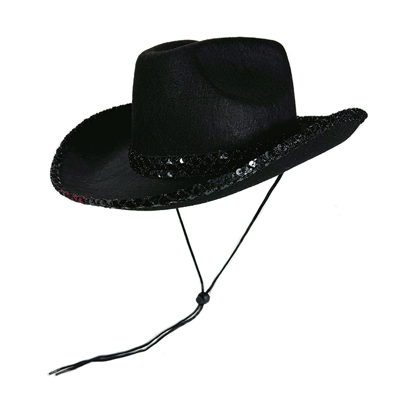 Women Men Sequin Cowgirl Hat S - огляд і ціна Sun Hat Wide Brim