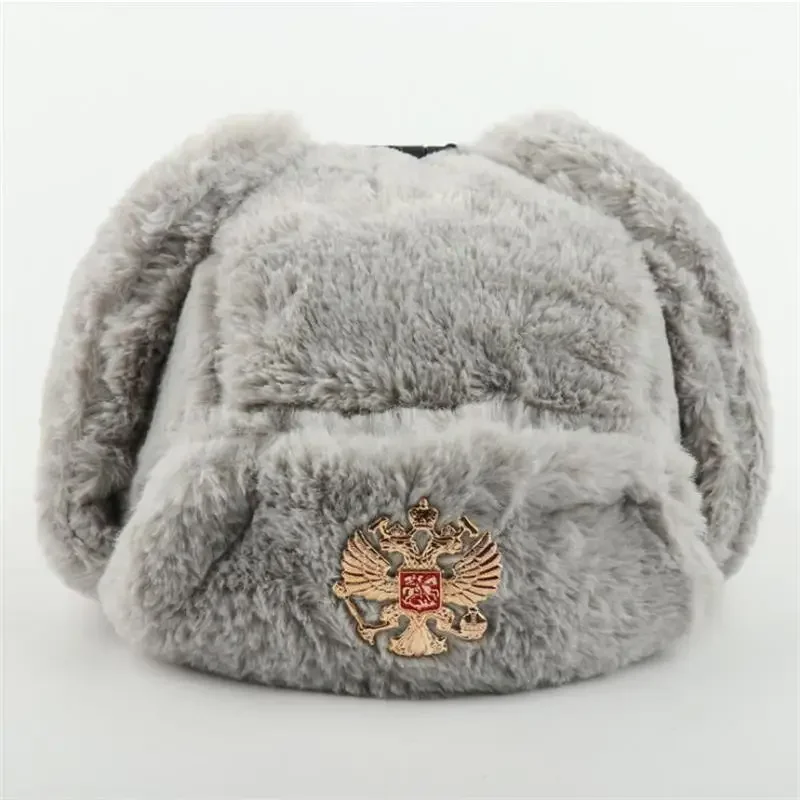 Soviet Badge Ushanka Men&Women - огляд і ціна Winter Trapper Hat