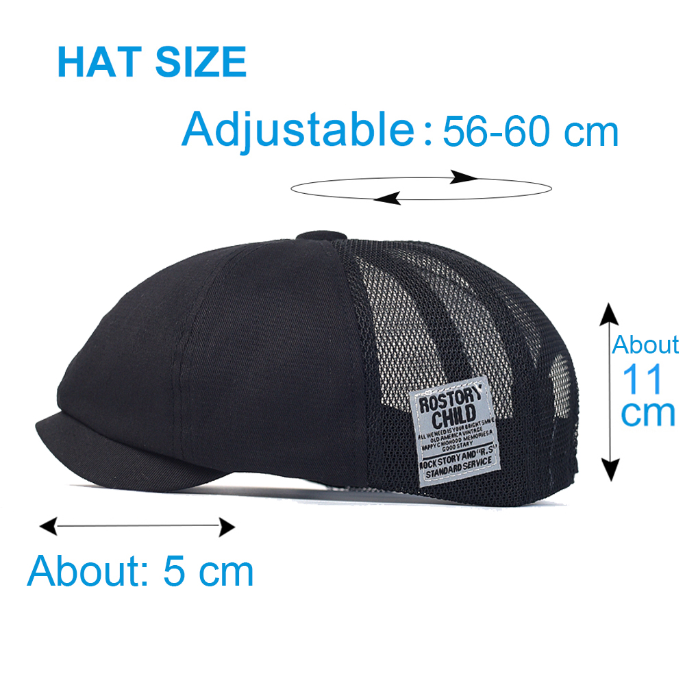 Mesh Newsboy Cap Summer Breath - огляд і ціна Newsboy Cap Ivy