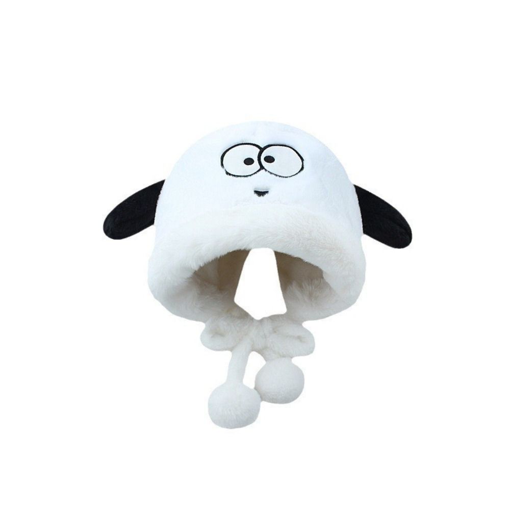 Cartoon Cute Dog Ears Women Wi - огляд і ціна Beanie Cuffed Knit
