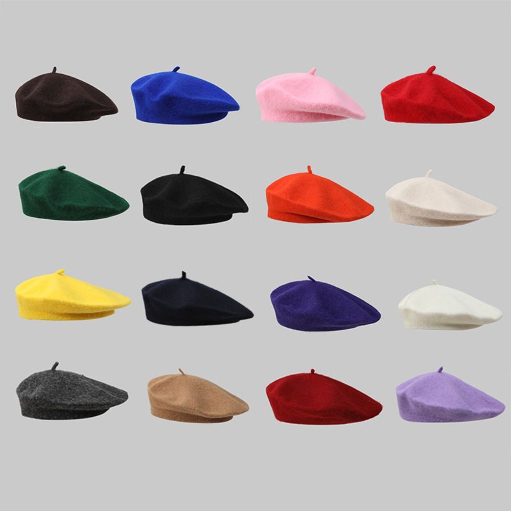 Fashion Warm Winter Wool Beret - огляд і ціна Beret French Wool