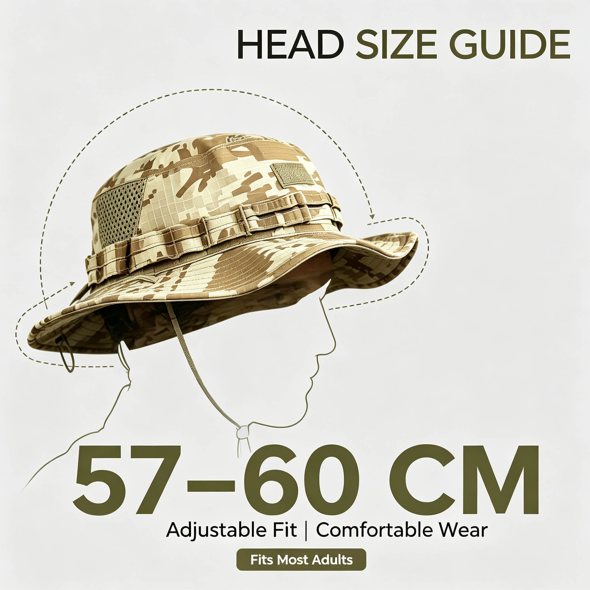 Tactical Boonie Hat for Men Su - огляд і ціна Boonie Hat Tactical