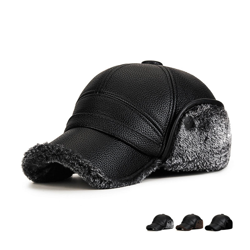Middle-Aged And Elderly Fur Ha - огляд і ціна Baseball Cap Structured