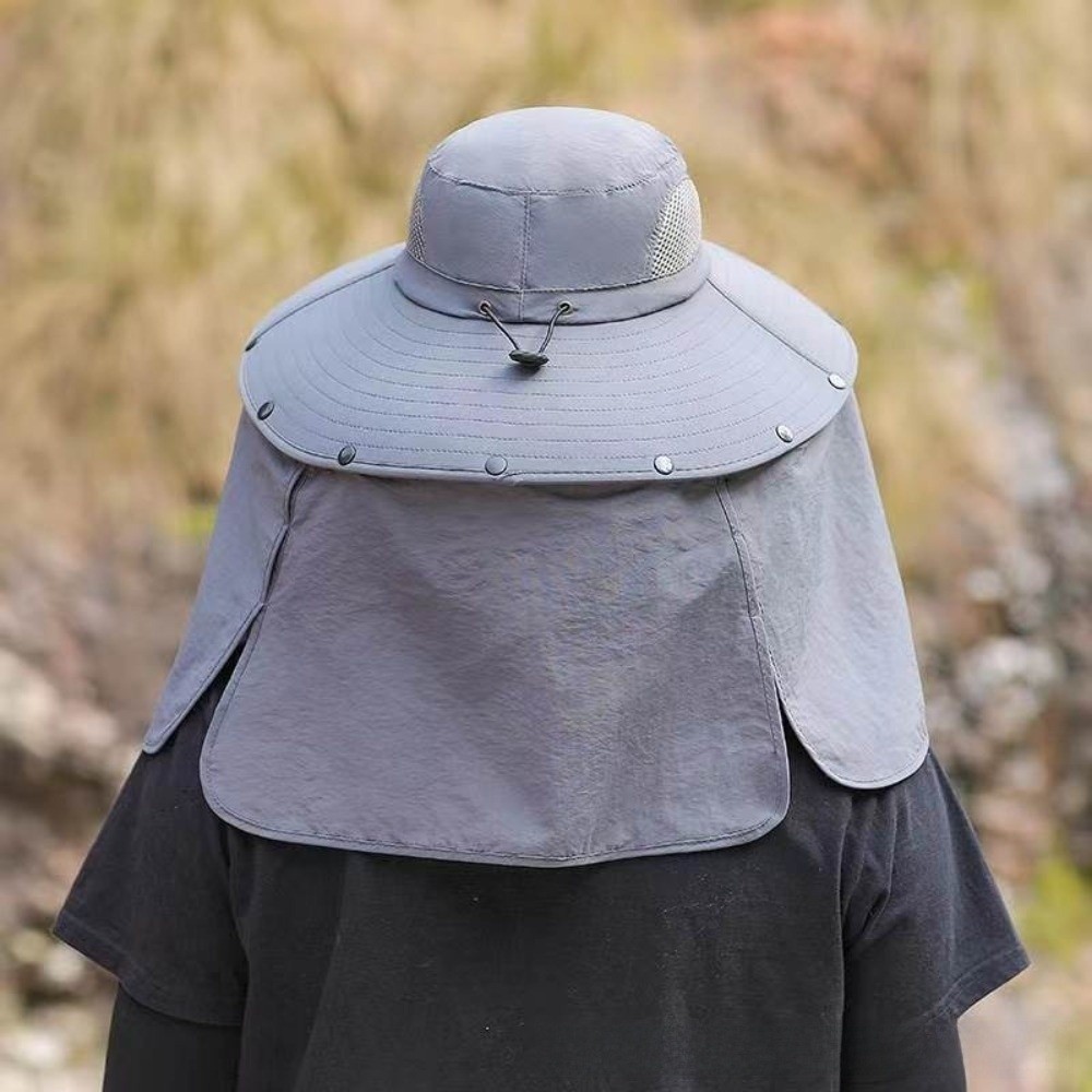 Removable Cloth Men Sun Hat Bi - огляд і ціна Visor Sun Hat