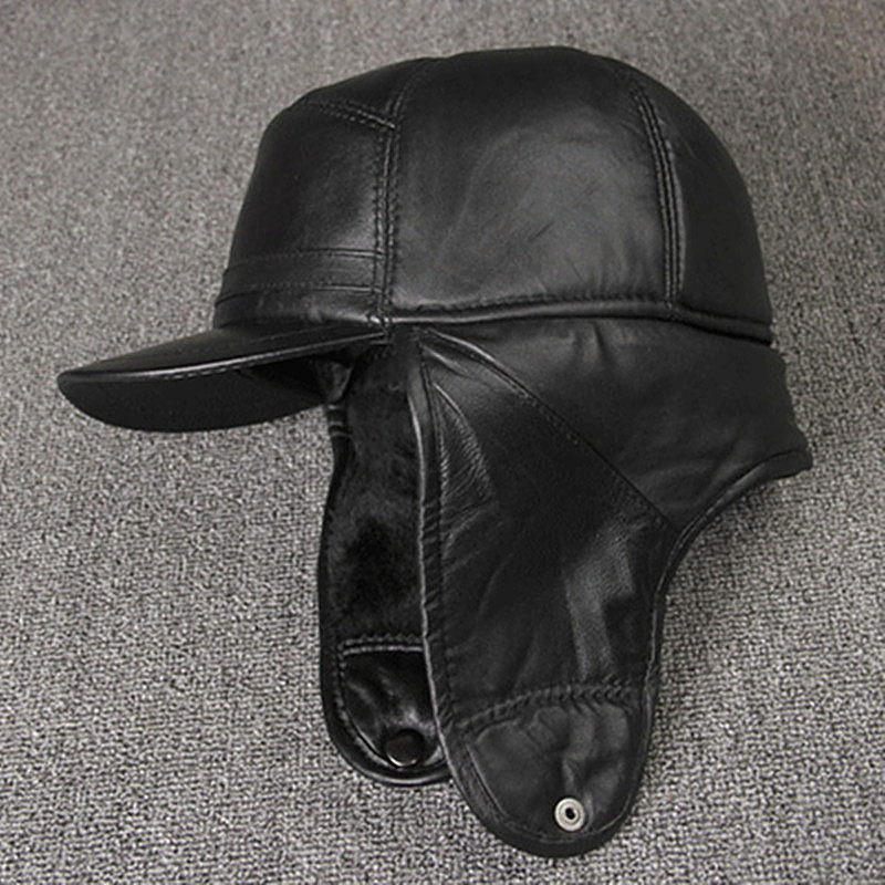 Genuine Leather caps Winter Wa - огляд і ціна Winter Trapper Hat