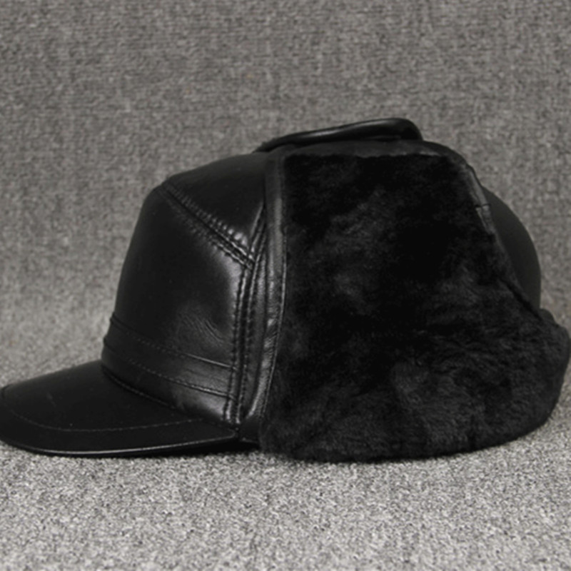 Genuine Leather caps Winter Wa - огляд і ціна Winter Trapper Hat