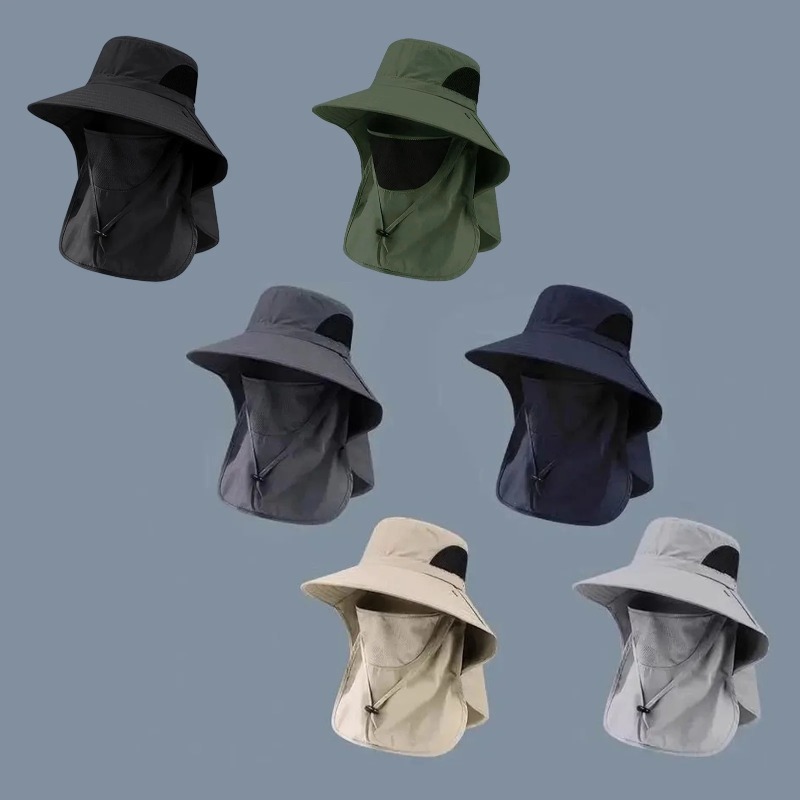 Polyester Sun Fishing Hat With - огляд і ціна Sun Hat Wide Brim