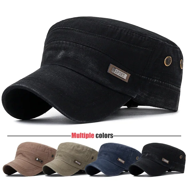 Military Cadet Flat Cap Fashio - огляд і ціна Snapback Hat Flat