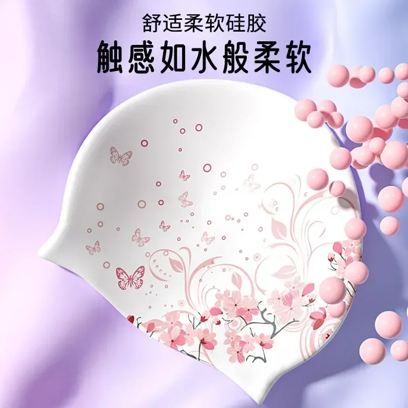 Waterproof Silicone Swimming C - огляд і ціна Swim Hat Silicone