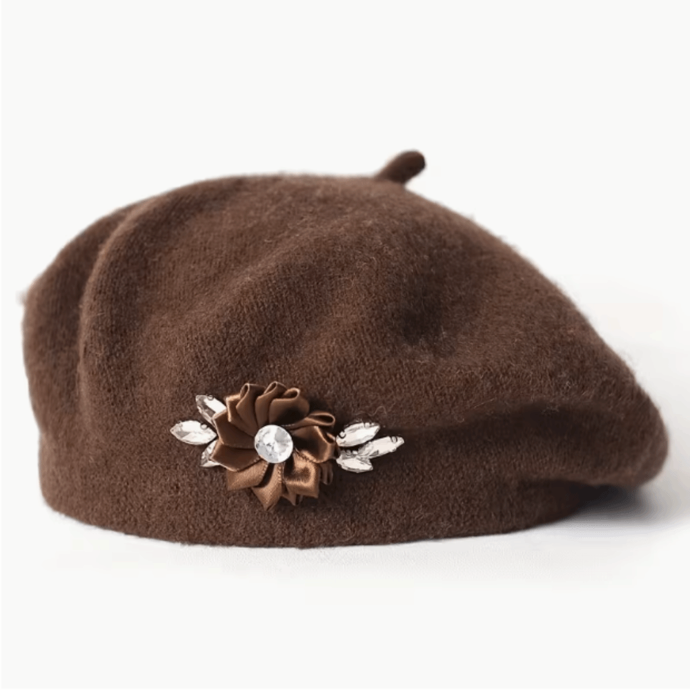 Fashion Solid Color Wool Beret - огляд і ціна Beret French Wool