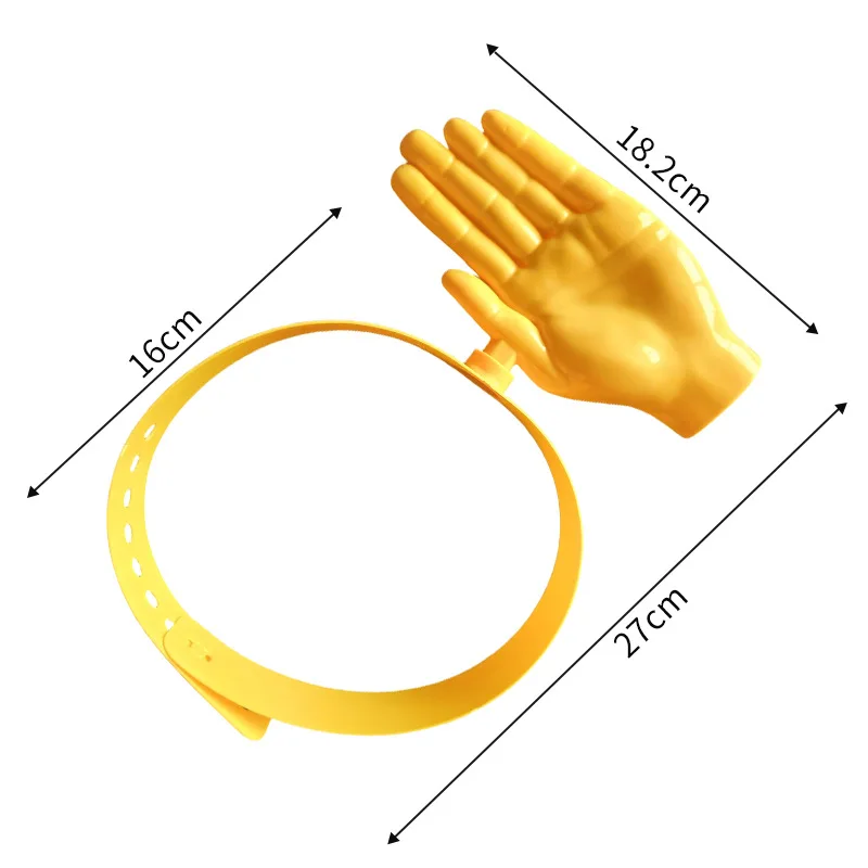 1/3Pcs Novelty 3D Palm Hand Sh - огляд і ціна Visor Sun Hat