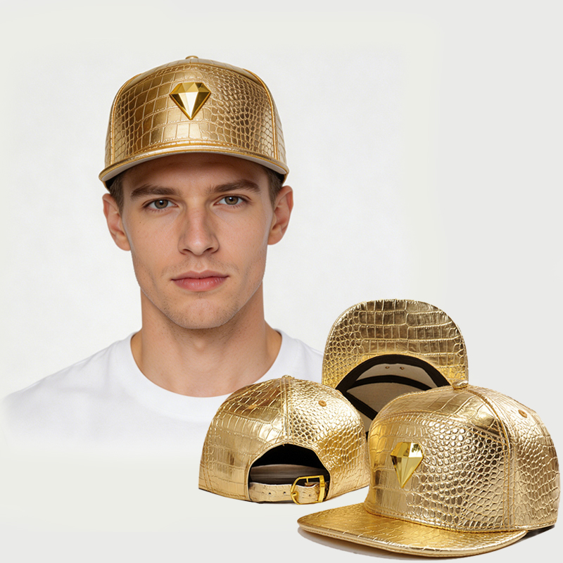 New Gem Leather Baseball Cap M - огляд і ціна Baseball Cap Structured